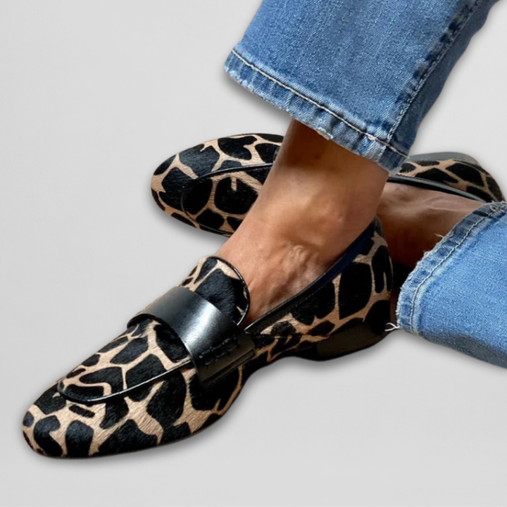 Camilla™ | Mocassin à Imprimé Animal