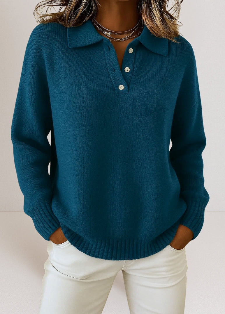 Olivia – Pull doux avec col