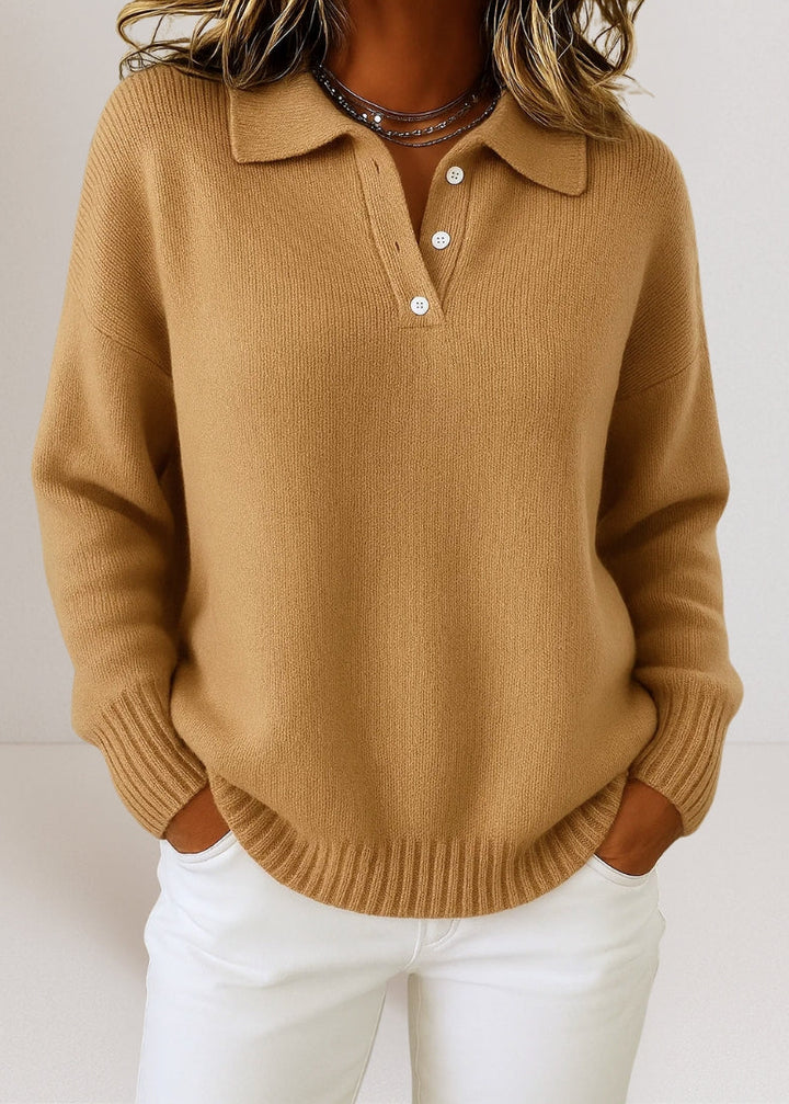 Olivia – Pull doux avec col