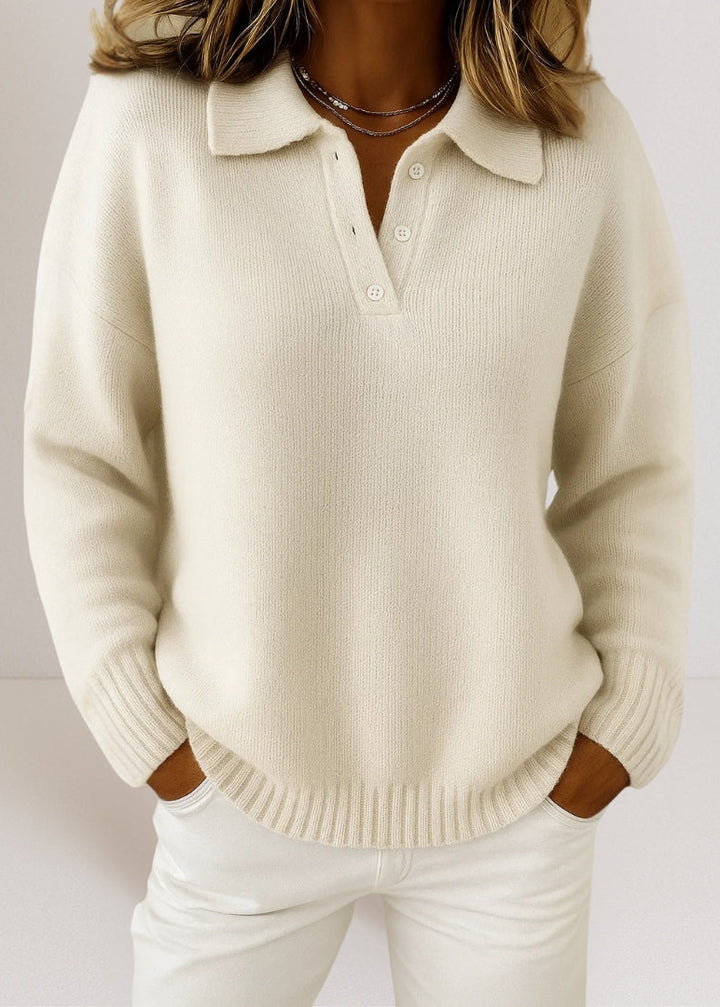 Olivia – Pull doux avec col