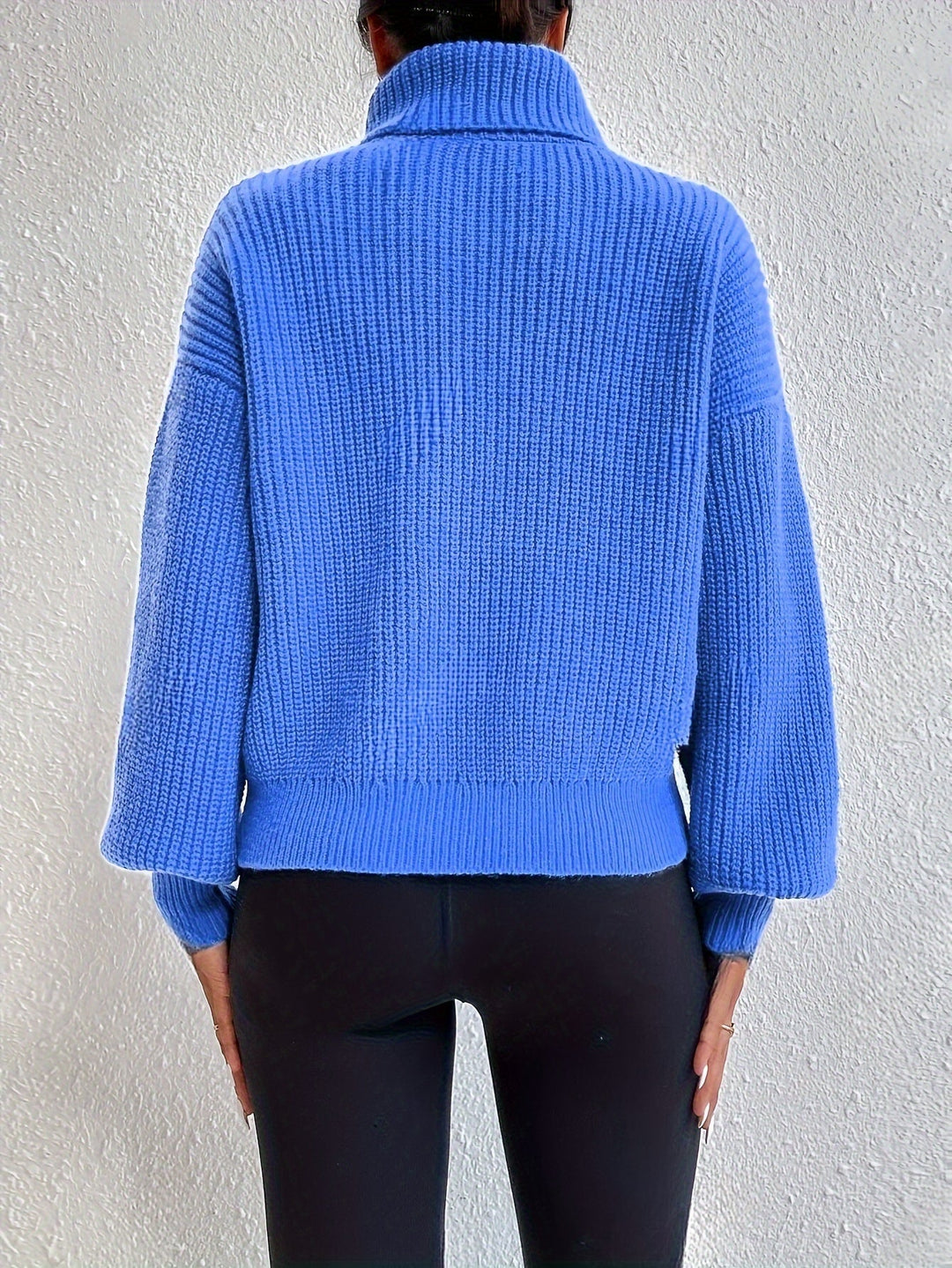 Louise – Pull col roulé élégant