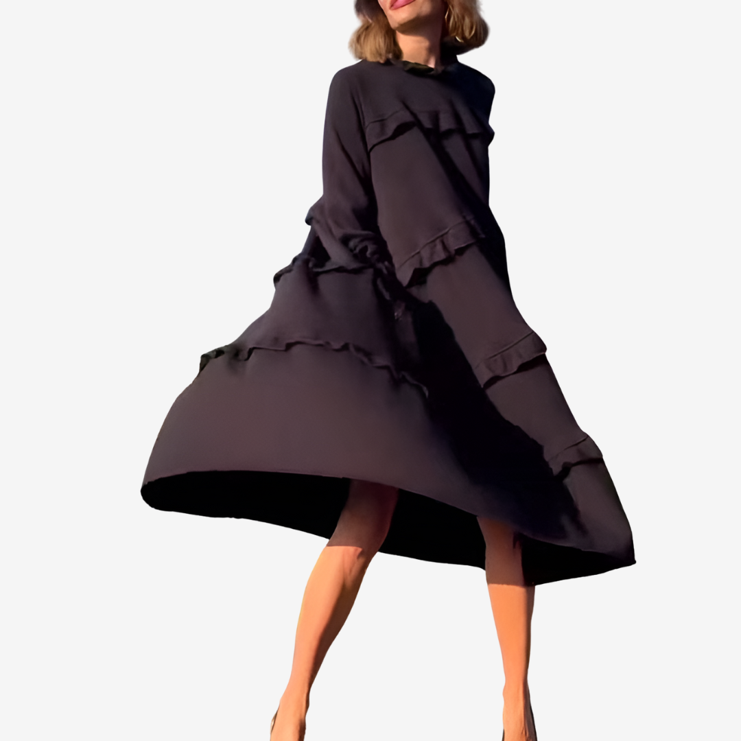 Robe Midi à Volants Lauren™