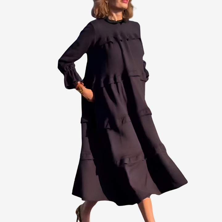 Robe Midi à Volants Lauren™