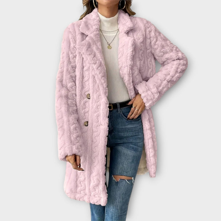 Élodie – Manteau teddy élégant et douillet