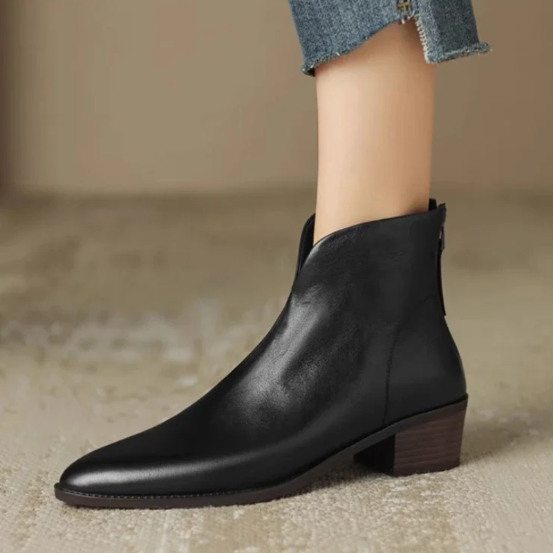 Bottines en Cuir Essentielles
