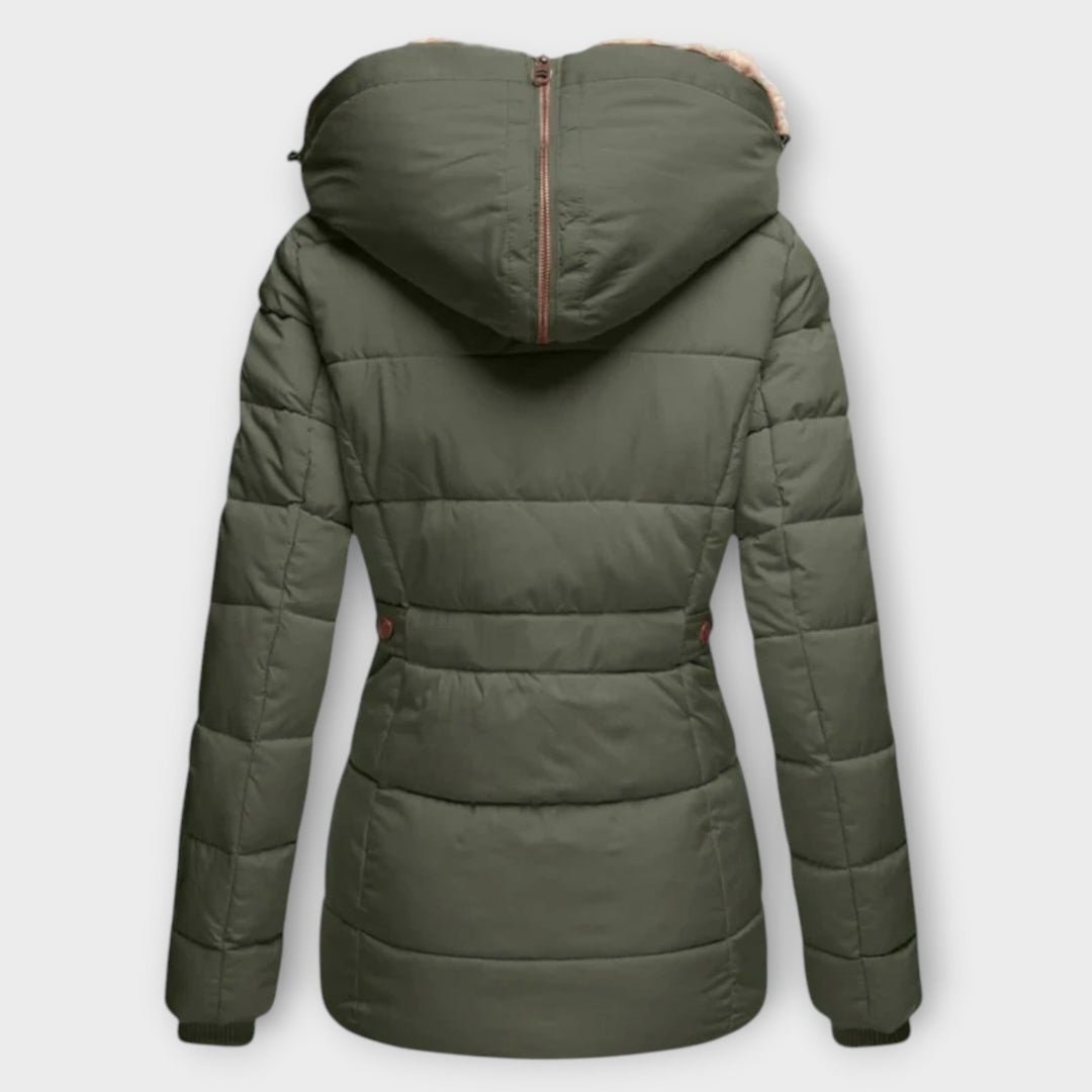 Juliette – Manteau d'hiver en fourrure élégante