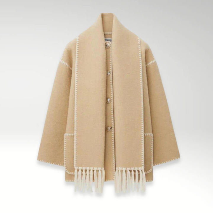 L'LEVANI™ | CHARLOTTE - MANTEAU CHIC INTEMPOREL