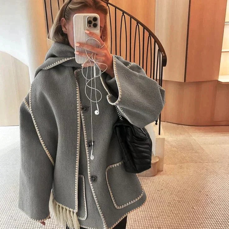 L'LEVANI™ | CHARLOTTE - MANTEAU CHIC INTEMPOREL