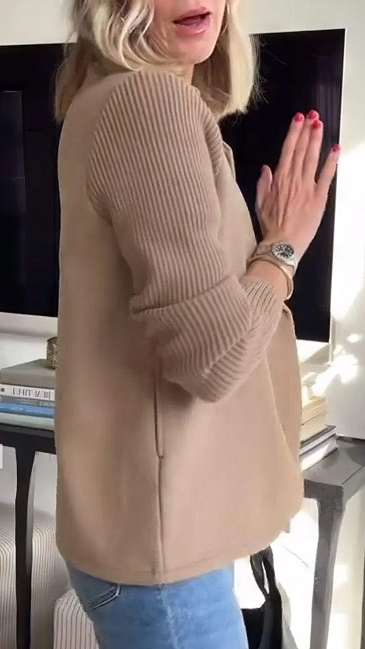 L'LEVANI™ | CLAIRE - VESTE DE CARDIGAN EN PATCHWORK