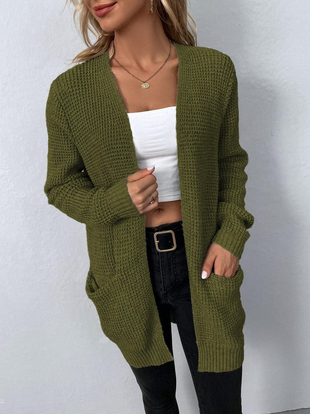 L'LEVANI™ | Cardigan Élégant En Maille Fine