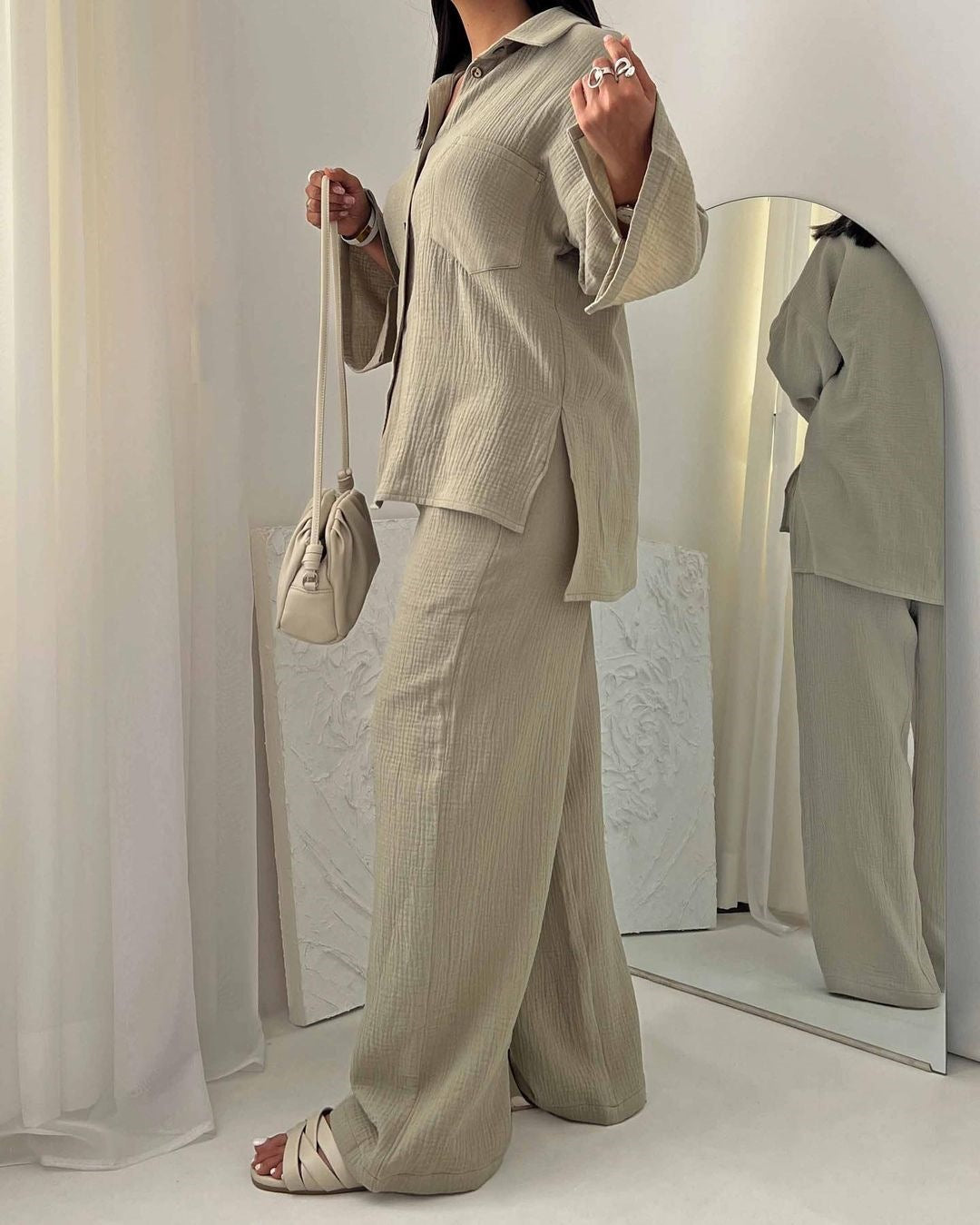 L'LEVANI™ | Casual Quilted Cotton Set