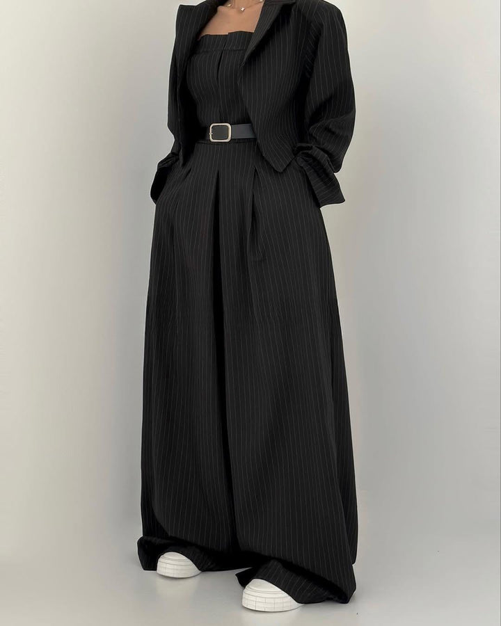 L'LEVANI™ | Ensemble Femme Bustier + Veste – Style Élégant & Tendance