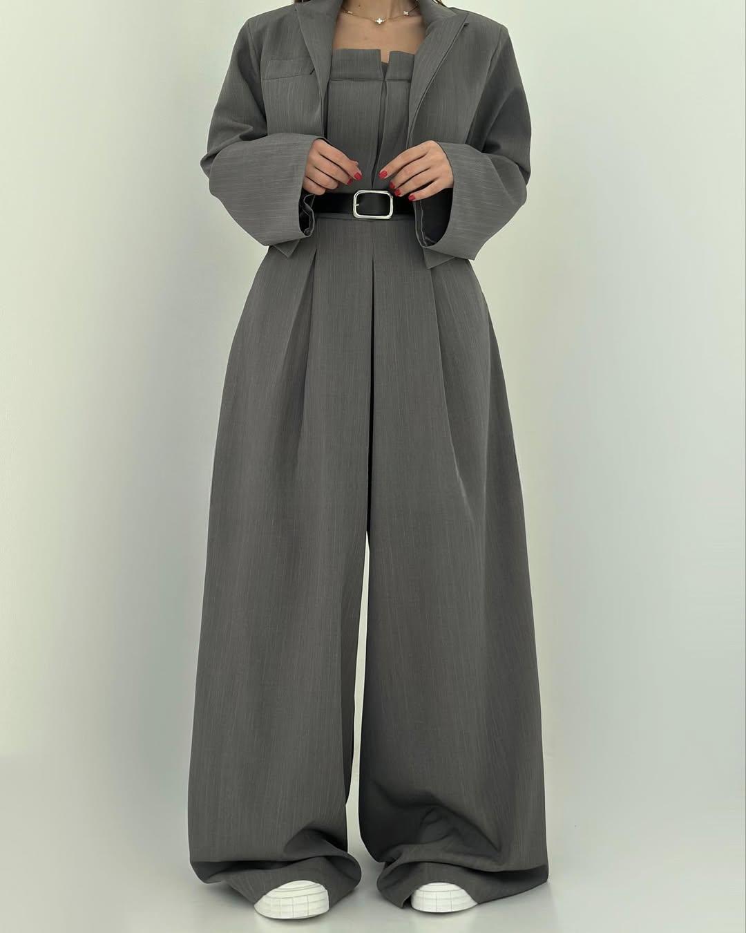 L'LEVANI™ | Ensemble Femme Bustier + Veste – Style Élégant & Tendance