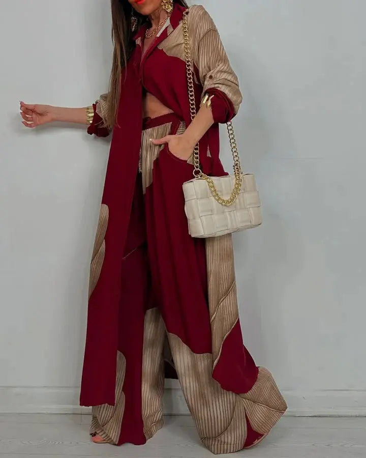 L'LEVANI™ | Ensemble Fluide Style Bohème – Élégance & Confort