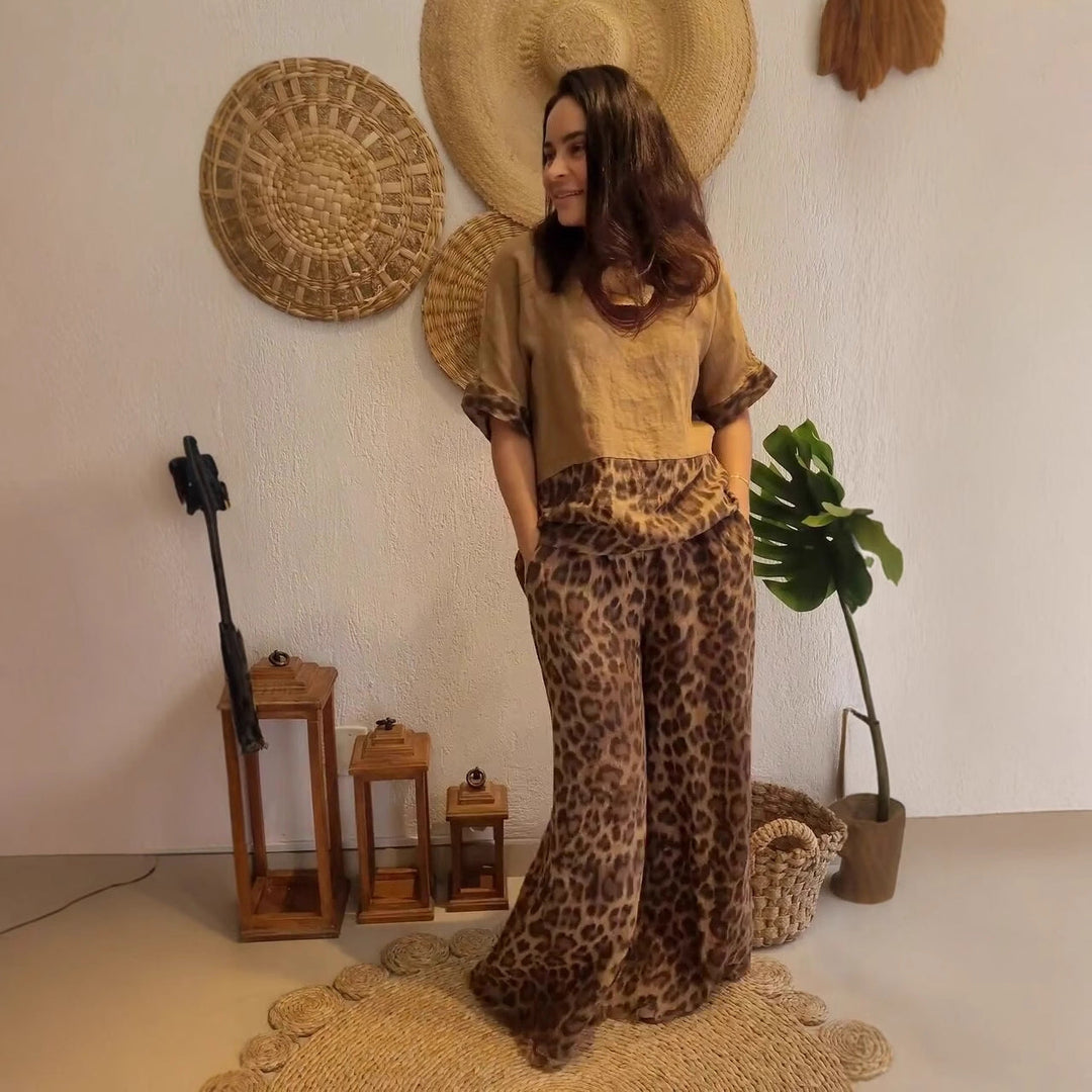 L'LEVANI™ | Ensemble « Sauvage Chic » – Élégance Sauvage & Confort Naturel