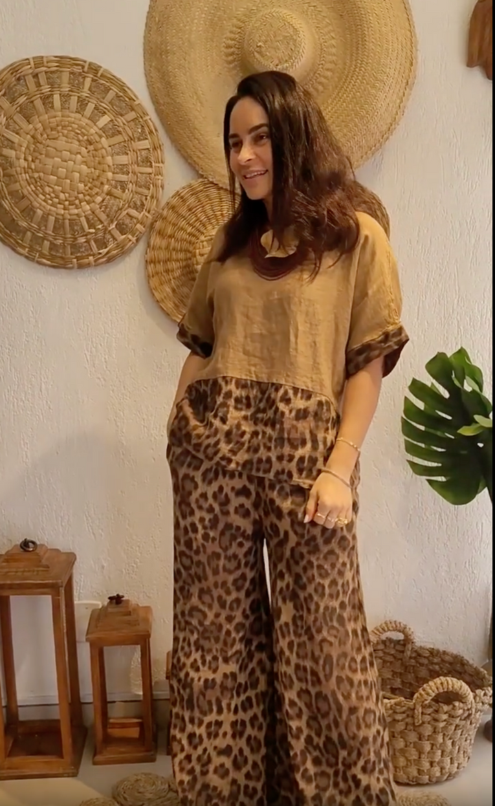 L'LEVANI™ | Ensemble « Sauvage Chic » – Élégance Sauvage & Confort Naturel