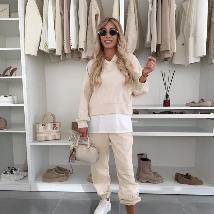 L'LEVANI™ | HAZEL - ENSEMBLE DÉCONTRACTÉ AVEC SWEAT À CAPUCHE