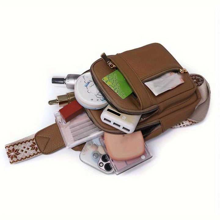 L'LEVANI™ | HAZEL - SAC BANDOULIÈRE VINTAGE EN MALLES