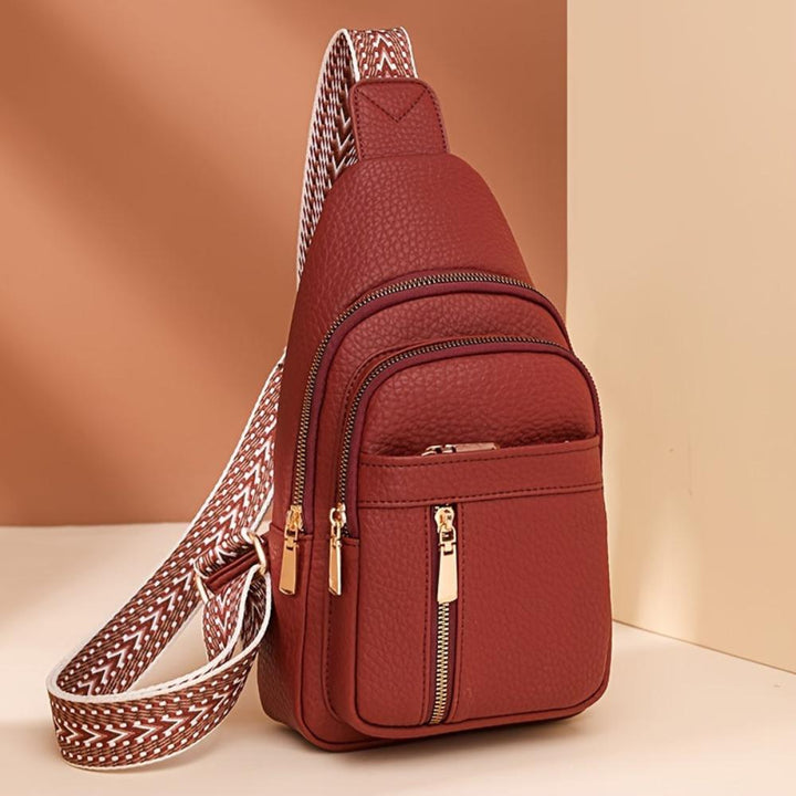 L'LEVANI™ | HAZEL - SAC BANDOULIÈRE VINTAGE EN MALLES