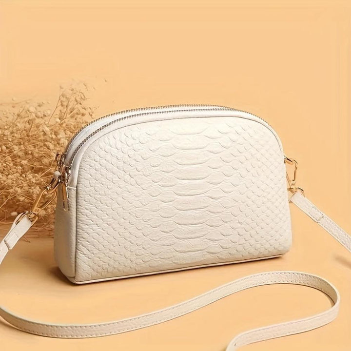 L'LEVANI™ | ISABELLA - MINI SAC BANDOULIÈRE EN SIMILI CROCODILE