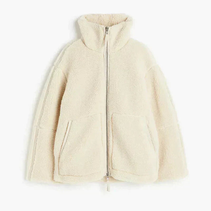 L'LEVANI™ | LUCIE - VESTE TEDDYFLEECE
