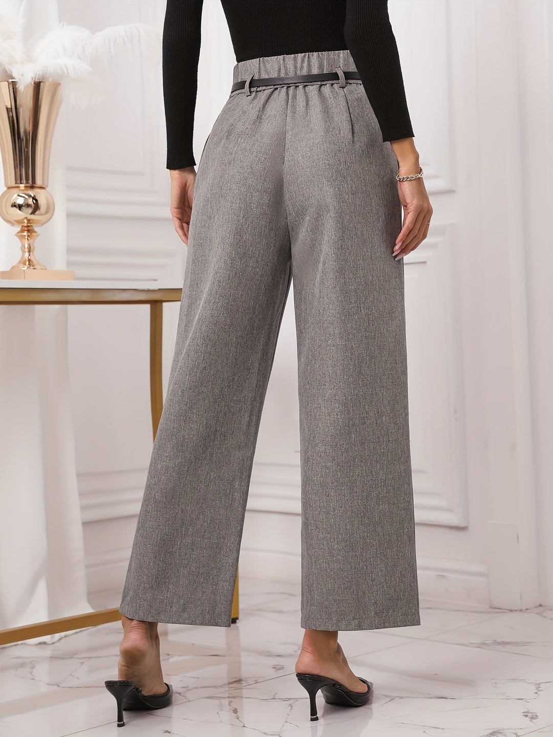 L'LEVANI™ | MARION - PANTALON CLASSY TAILLE HAUTE