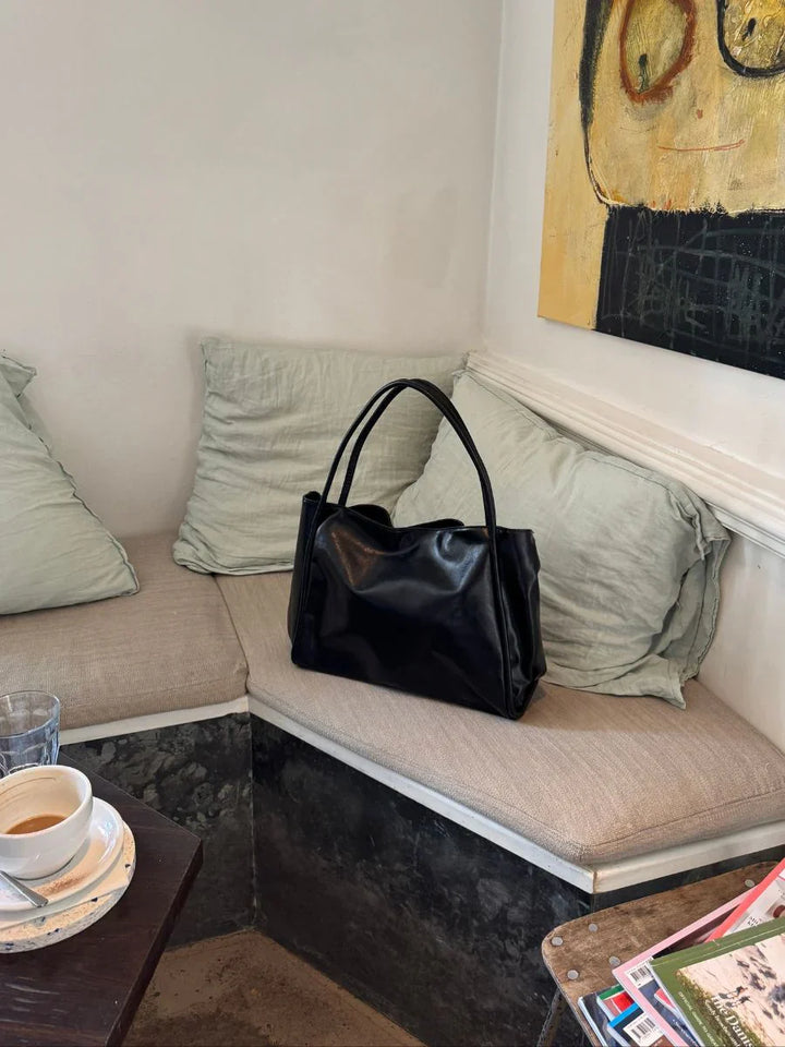 L'LEVANI™ | MONE SAC BANDOULIÈRE NOIR - ÉLÉGANCE INTEMPORELLE