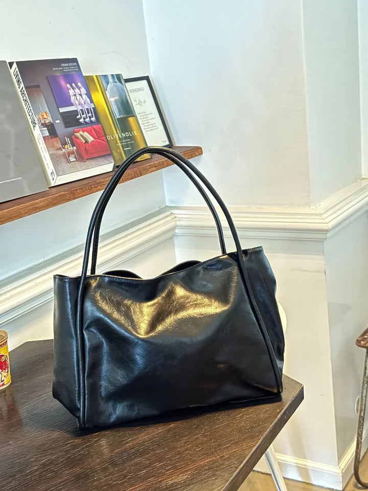 L'LEVANI™ | MONE SAC BANDOULIÈRE NOIR - ÉLÉGANCE INTEMPORELLE