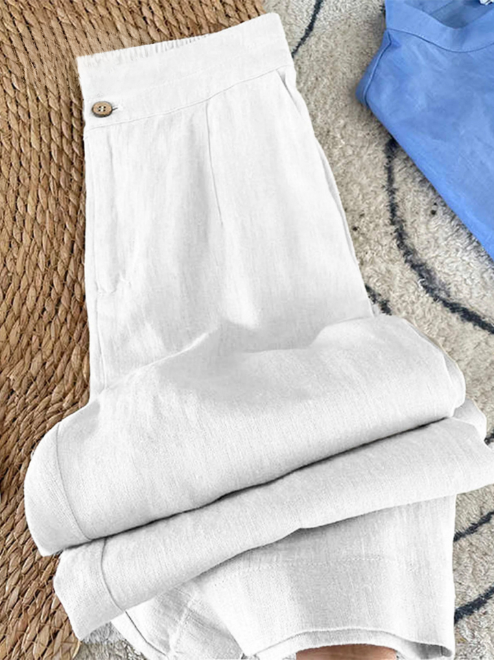 L'LEVANI™ | Maia Lino Édition – Le Pantalon En Lin Héritage