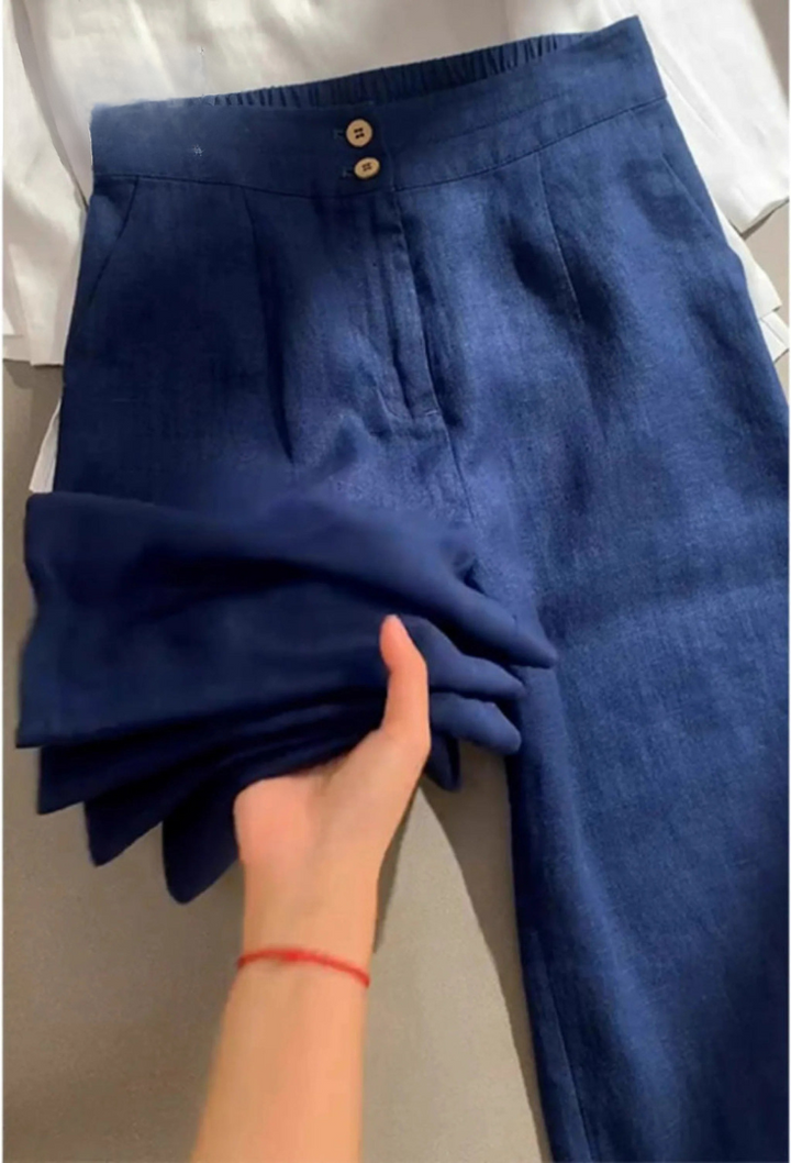 L'LEVANI™ | Maia Lino Édition – Le Pantalon En Lin Héritage