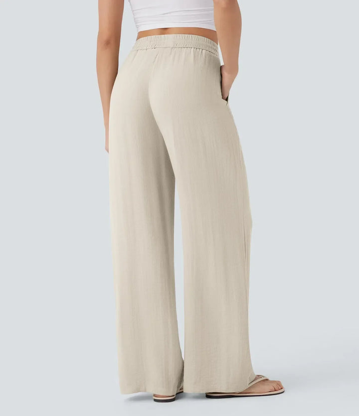 L'LEVANI™ | Pantalon En Lin Décontracté & Aéré