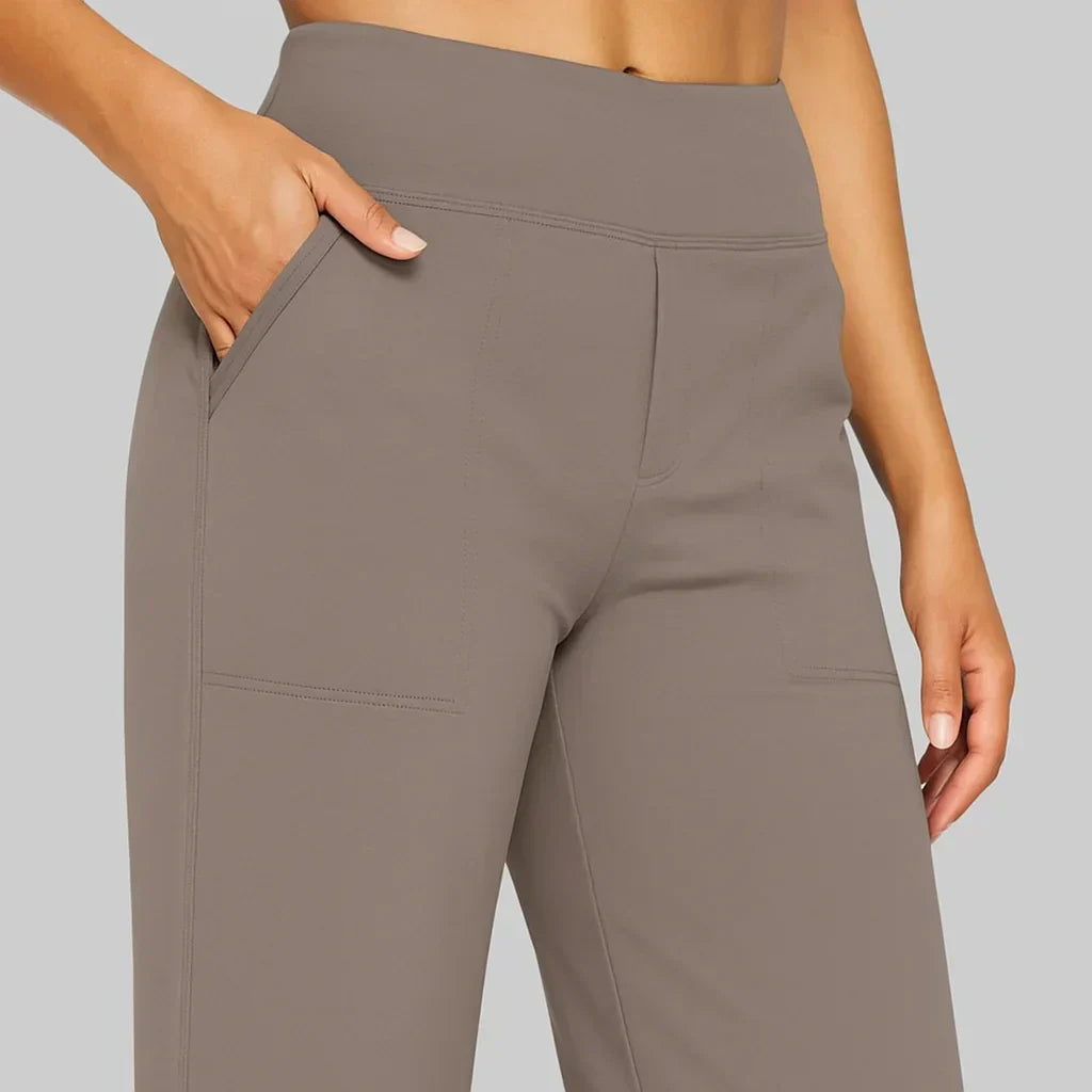 L'LEVANI™ | Pantalon Kalila Extensible Confortable & Anti-Cellulite