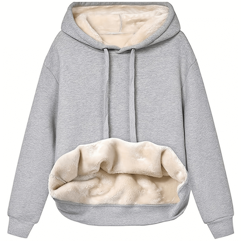 L'LEVANI™ | Sweat à Capuche Furriela En Laine Polaire