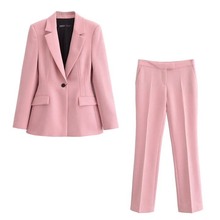 L'LEVANI™ | Tailored Power Suit – Elegant 2-Piece Blazer & Trousers Set