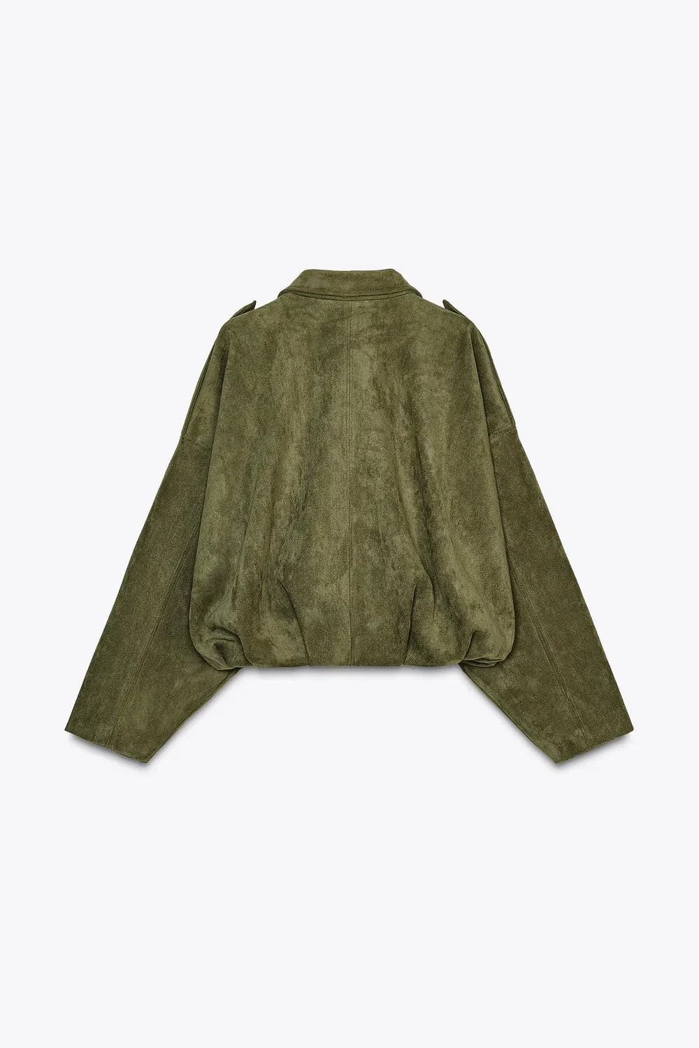 L'LEVANI™ | Veste Oversize Suédée – Élégance Décontractée