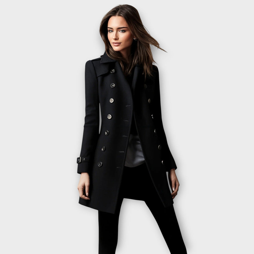 Anaïs – Manteau trench croisé élégant