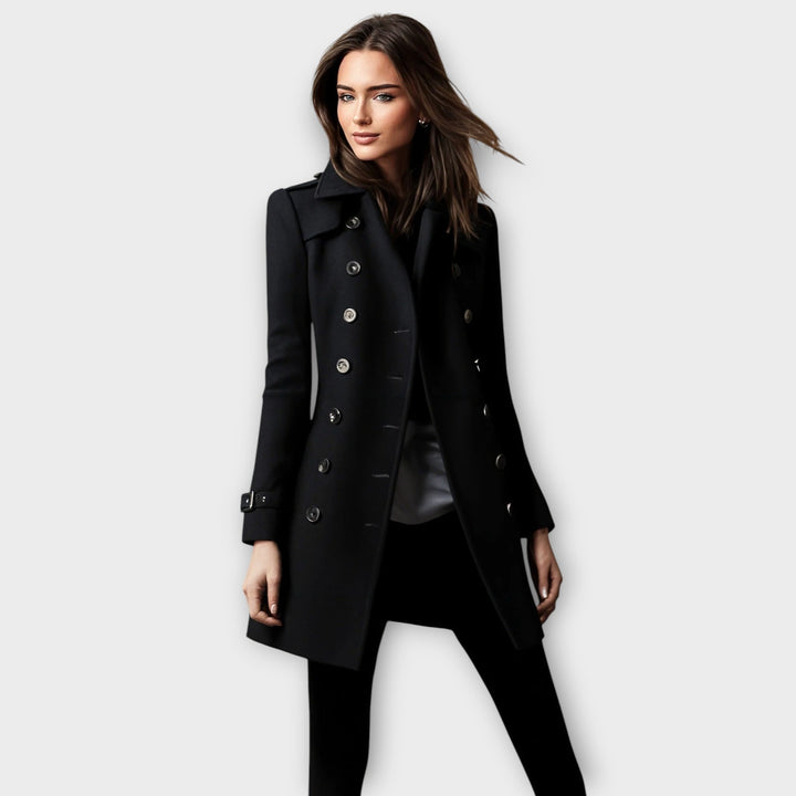 Anaïs – Manteau trench croisé élégant