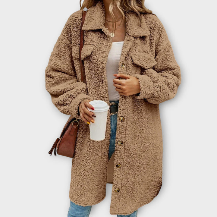 Anaïs – Veste teddy délicate et chaleureuse