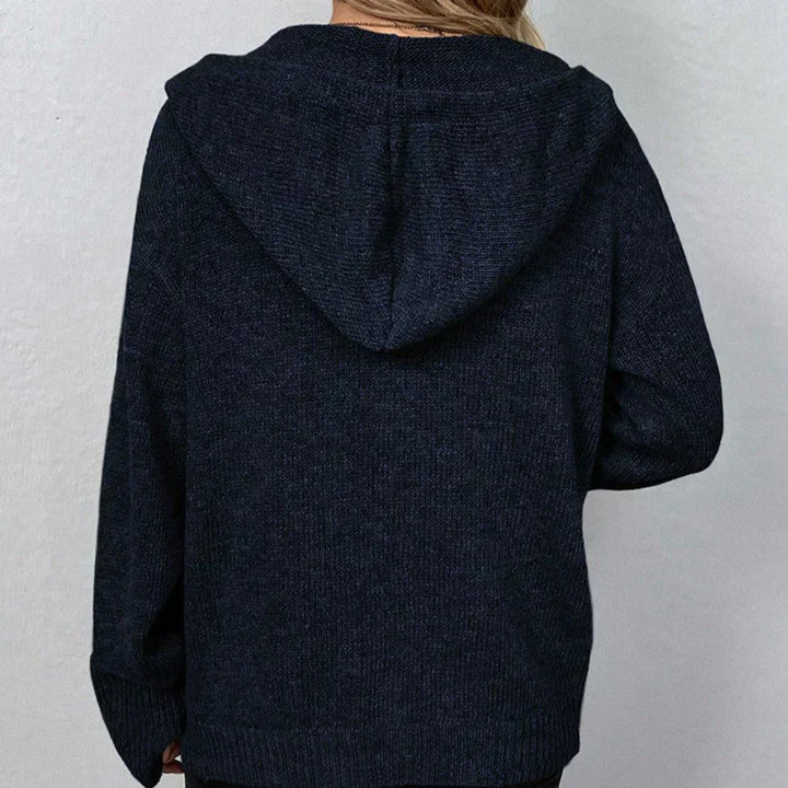 Laurence | Cardigan à Capuche et Boutons