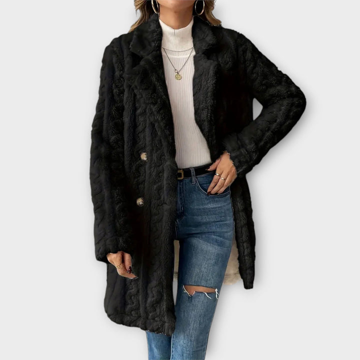 Élodie – Manteau teddy élégant et douillet