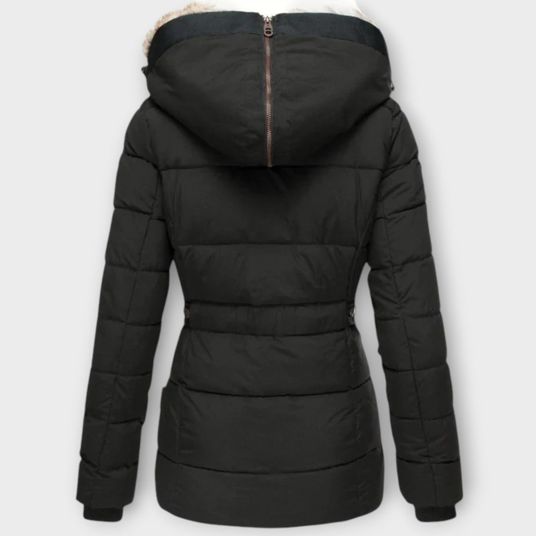 Juliette – Manteau d'hiver en fourrure élégante