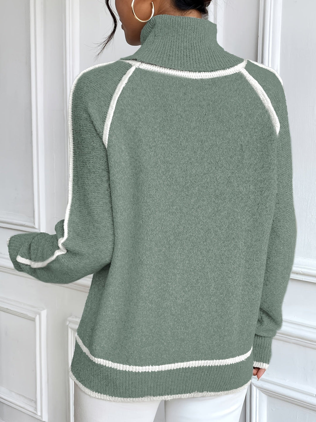 Auriane – Pull col roulé élégant