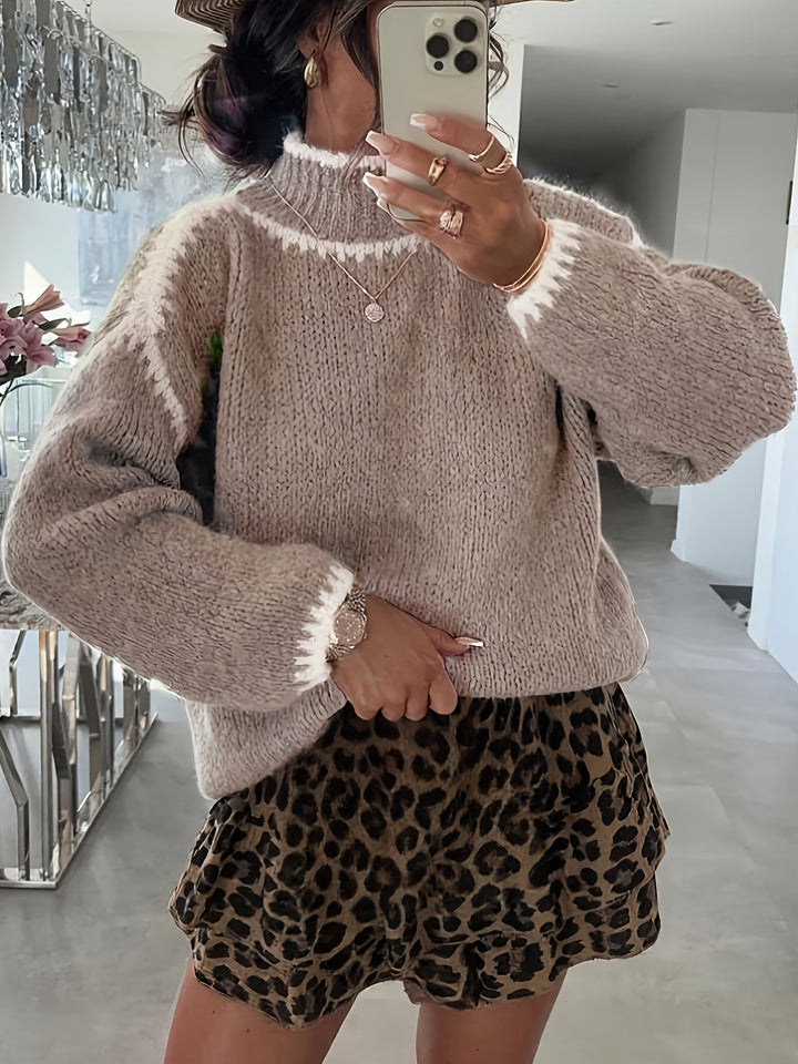 Florence – Pull col roulé élégant pour l'hiver