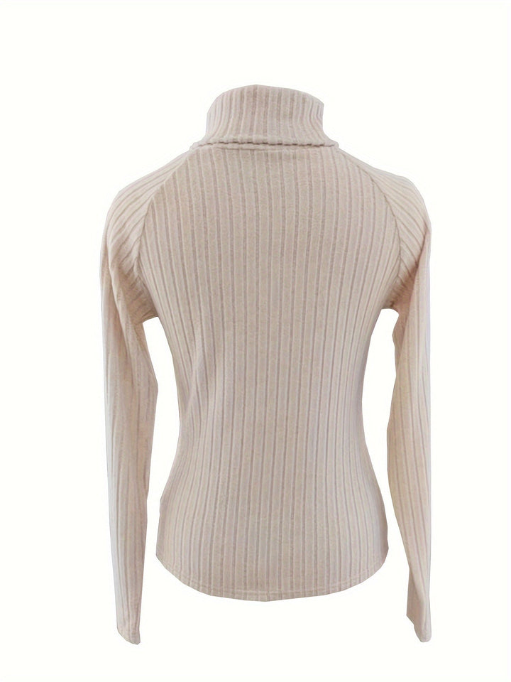 Amélie – Pull col roulé élégant