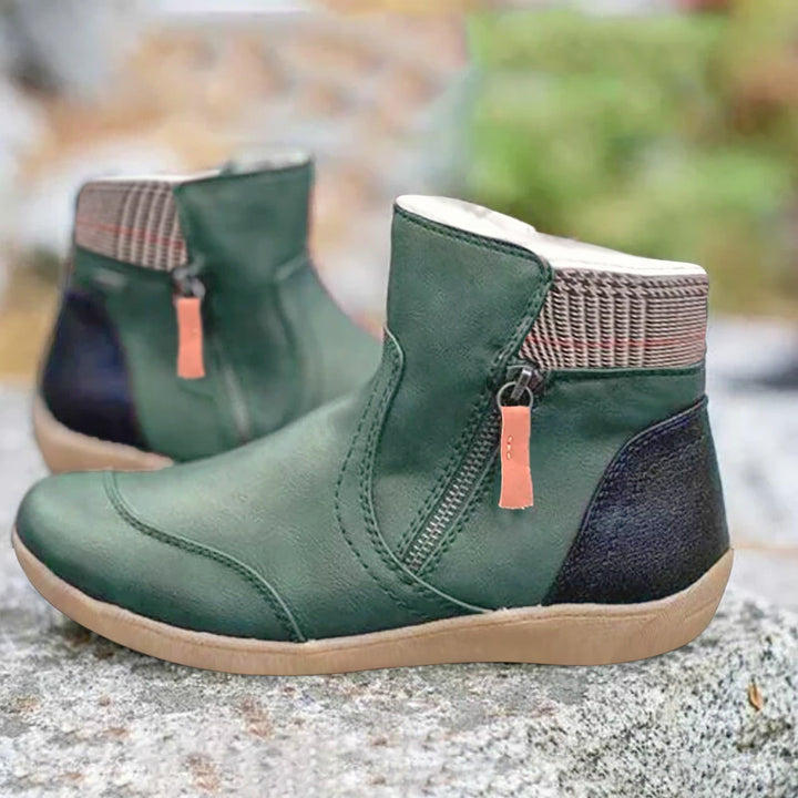 Bottes de Support en Cuir Toutes Saisons