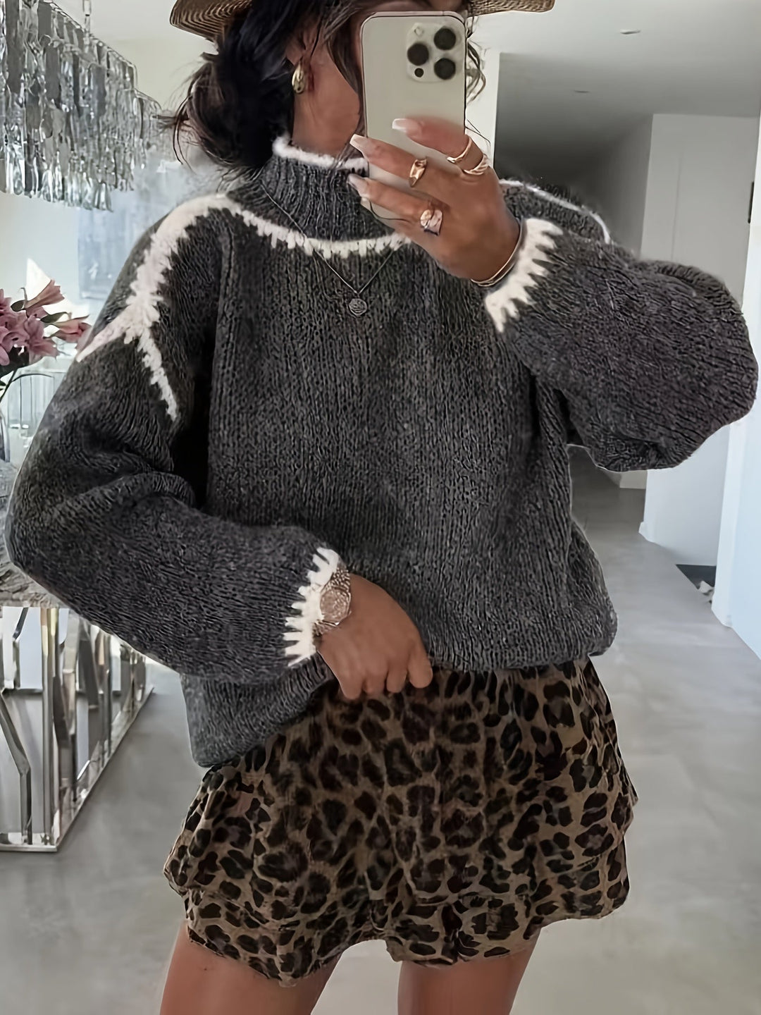 Florence – Pull col roulé élégant pour l'hiver