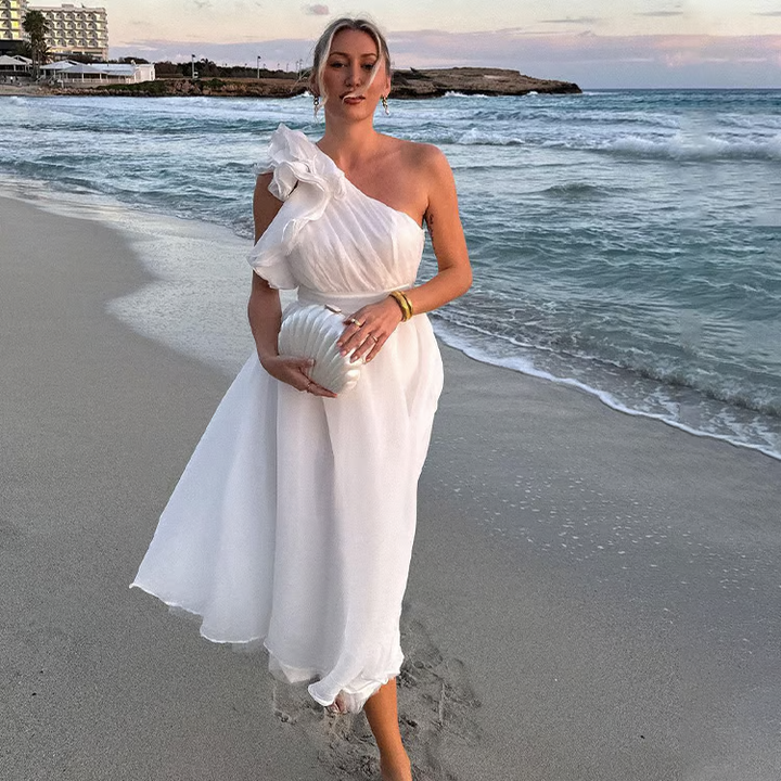 Bellamy - Robe d'été élégante et inclinée