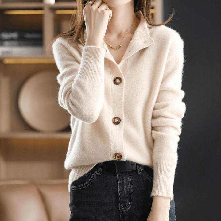 Paulette | Cardigan en Maille Confortable